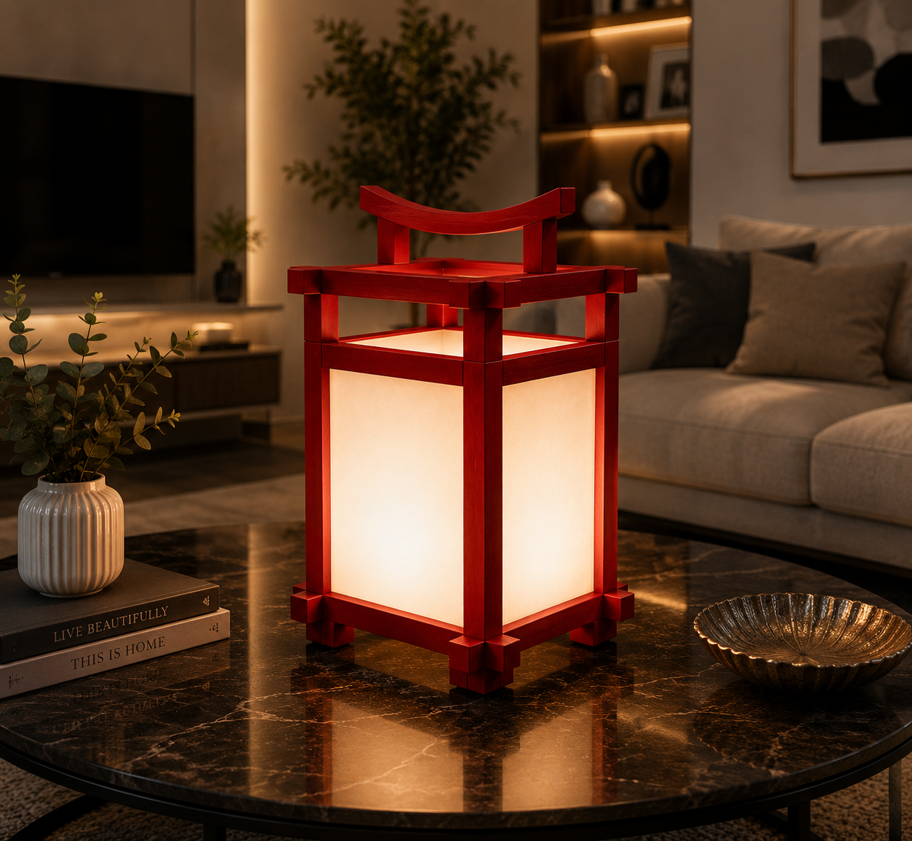 Japanese Lantern Lamp